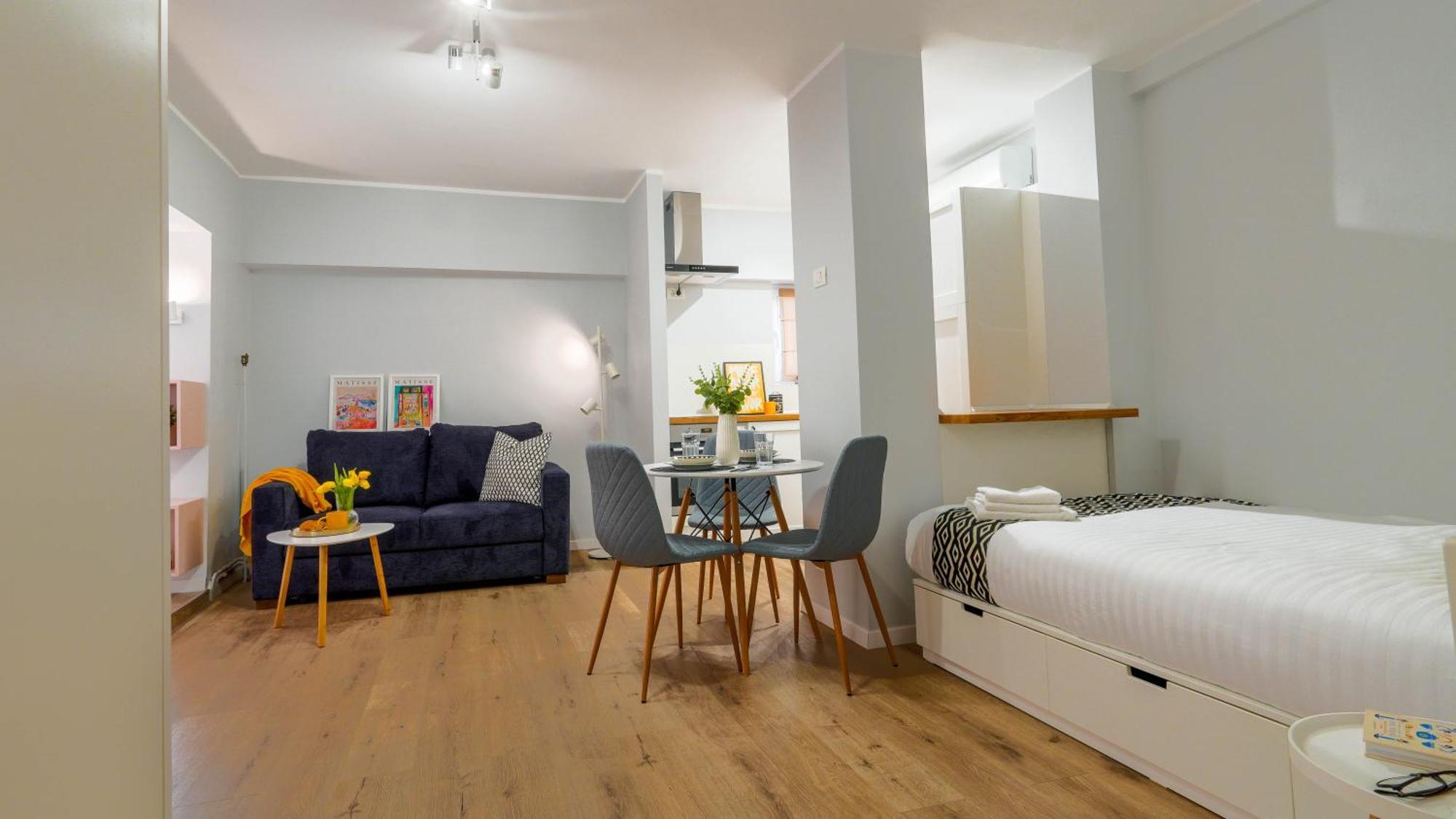 Andreea - Cozy Studio Near Piata Obor Market Bukarest Exterior foto